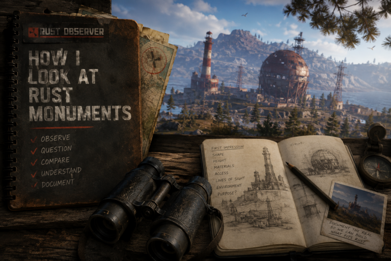 How I Look at Rust Monuments