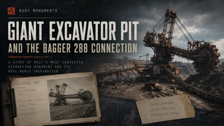 Giant Excavator Pit and the Bagger 288 Connection