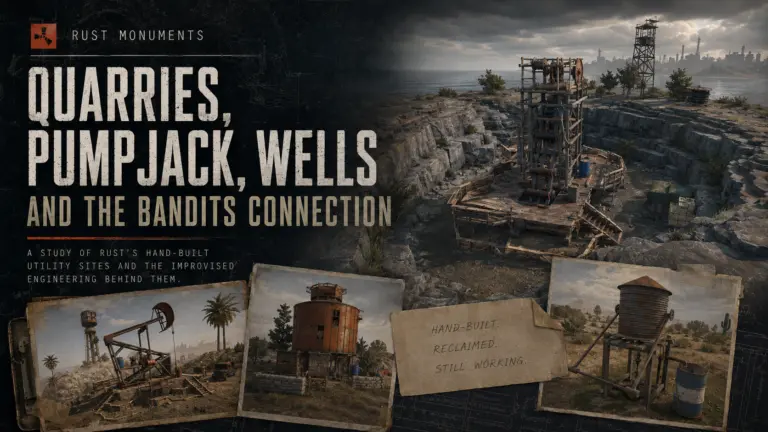 Quarries, Pumpjacks, Water Wells and the Bandit Connection