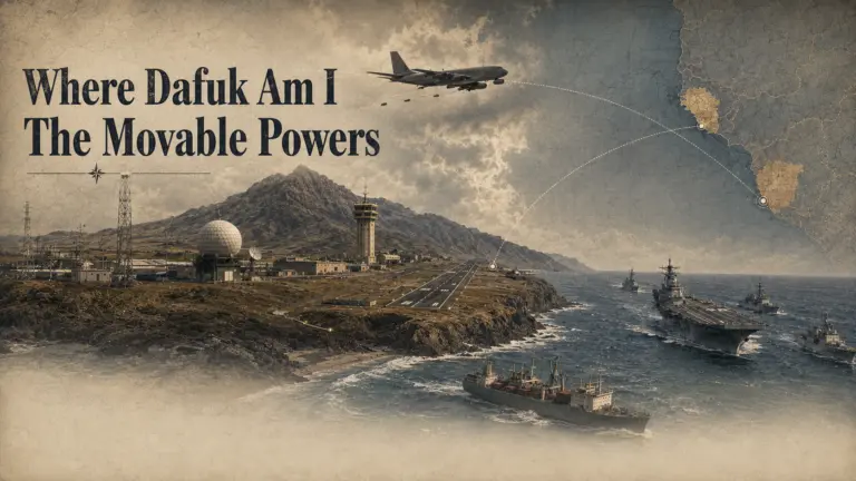 Where Dafuk Am I? — The Movable Powers